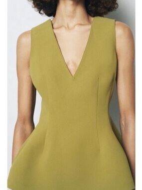 Zara Peplum Top ZW Collection 2688/199/515